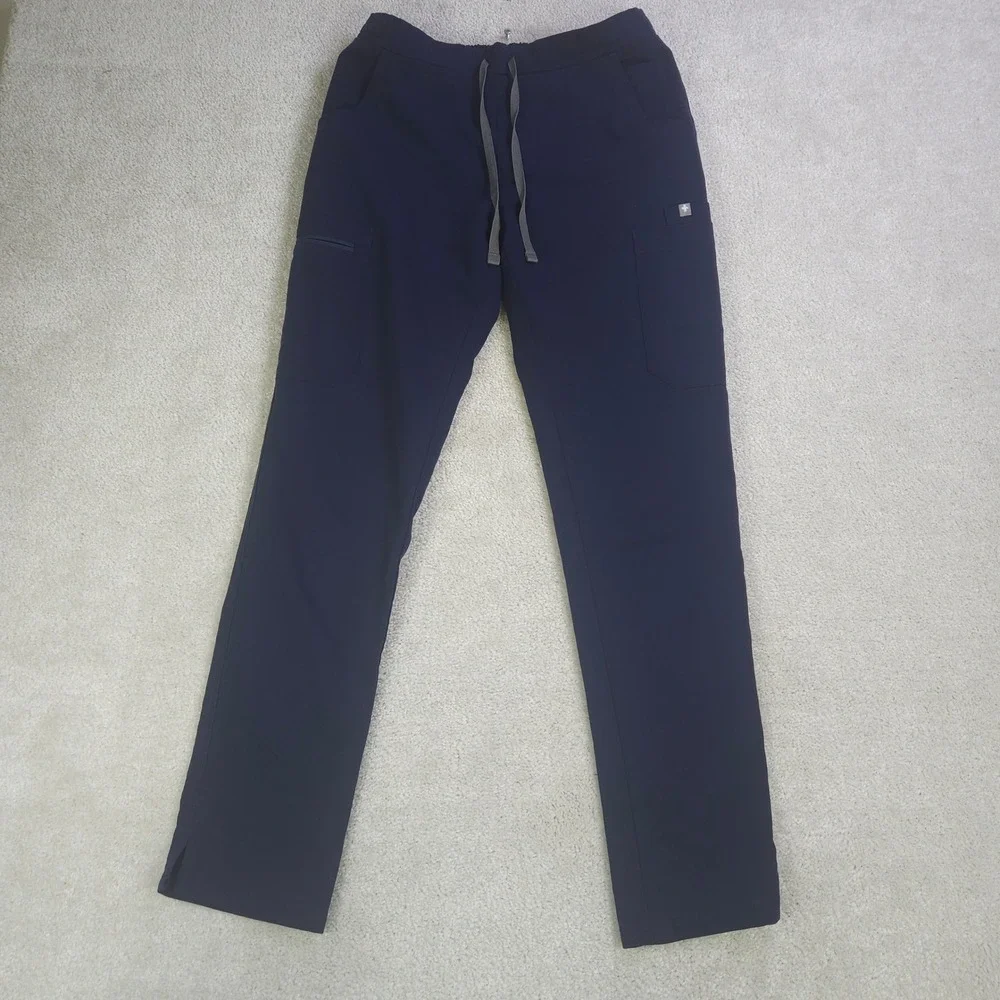 FIGS Yola Scrub Pants Navy Blue Technical Collection XS Womens